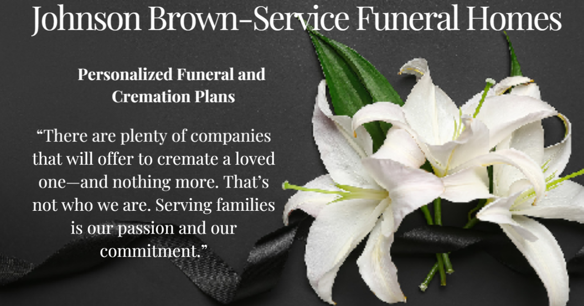 Johnson Brown-Service Funeral and Cremation Plans